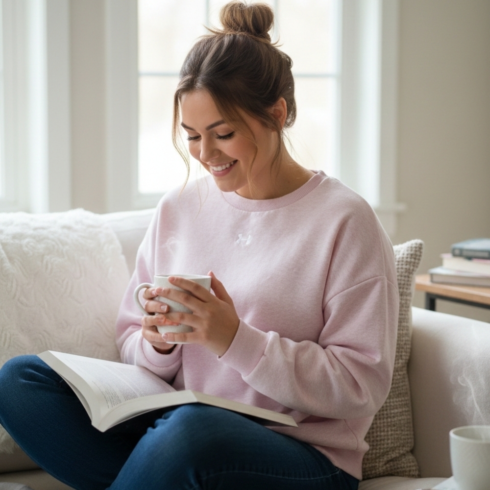 Under Armour Light Pink Pullover - image 1